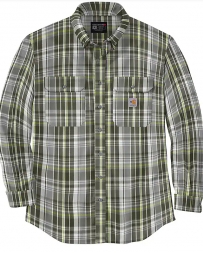Carhartt® Men's FR RF Plaid LS Shirt