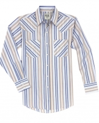 Ely and Walker® Men's LS Snap Western Stripe - Big and Tall