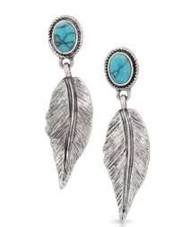 Montana Silversmiths® Ladies' Feather Light Attitude Earrings