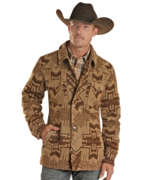 Powder River Outfitters Men's Aztec Wool Coat