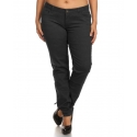 Younique® Ladies' Curvy Black Skinny Jeans