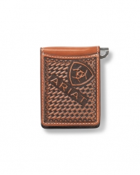 Ariat® Men's Basketweave Money Clip