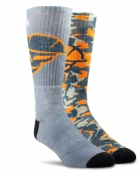 Ariat® Men's Roughneck Graphic Crew Sock