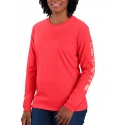 Carhartt® Ladies' LS Sleeve Logo Tee