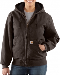 Carhartt® Ladies' Sandstone Quilted-Flannel Lined Active Jacket
