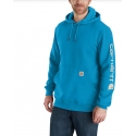 Carhartt® Men's Midweight Sleeve Logo Hoodie