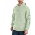 Carhartt® Men's Midweight Sleeve Logo Hoodie