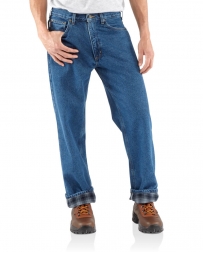 Carhartt® Men's Relaxed Fit Straight Leg Flannel Lined Jeans