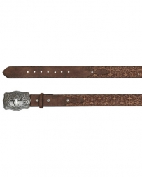 Catchfly® Girls' Copper Lace Belt With Buckle