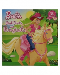 Girls' Pink Boots And Ponytails Book