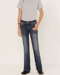 Grace in LA Girls' Horse Pocket Bootcut