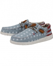 Hey Dude Shoes® Men's Wally Americana Denim Star