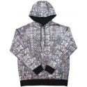 Hooey® Men's Mesa Grey/White Hoody