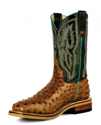 Horse Power® Men's Ostrich Print Steel Toe Boot