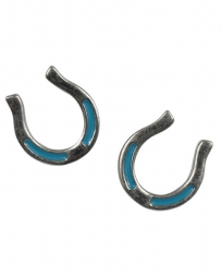 Justin® Boots Ladies' Lucky Horseshoe Earrings