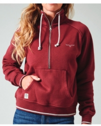 Kimes Ranch® Ladies' Malta Cropped 1/4 Zip Hoodie