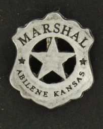 M&F Western Products® Kids' Abilene KS Marshall Badge