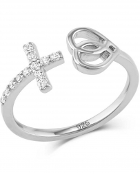 Montana Silversmiths® Ladies' Fashion Your Faith Ring