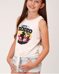 Roper® Girls' Let's Rodeo Y'all Tank