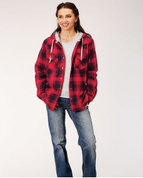 Roper® Ladies' Assorted Hooded Flannel Jacket