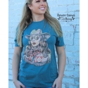 Rowdy Crowd Clothing® Ladies' Ft. Worth Nights Tee - Plus