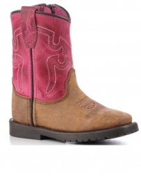Smoky Mountain® Boots Girls' Toddler Autry Brown/Pink
