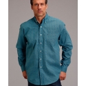 Stetson® Men's LS Button Down 1 Pocket Print