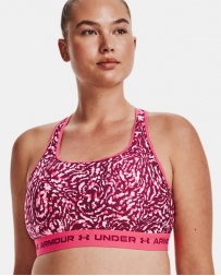 Under Armour® Ladies' Crossback Mid Sports Bra