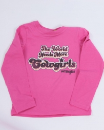 Wrangler® Girls' LS Graphic Tee