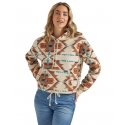 Wrangler® Ladies' Aztec Print Hoodie