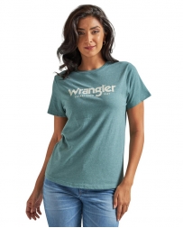 Wrangler® Ladies' SS Logo Tee