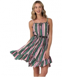 Wrangler Retro® Ladies' Ruffle Hem Strappy Dress