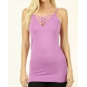 Zenana® Ladies' Curvy Strappy Tank